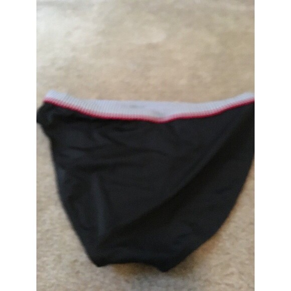 24th & Ocean Women's Black White Swim Bikini Bottom Size XL - Picture 4 of 5